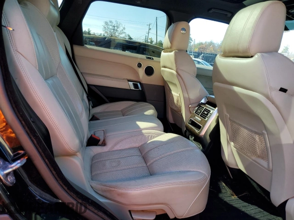 2017 Land Rover Range Rover Sport HSE z VIN SALWR2FV8HA153089, wystawiony jako Copart lot #59459565 z przebiegiem 106 183 mil mil oraz Nie do naprawy • Non repairable. Historia ofert i sprzedaży dostępna na DreamBid. Obrazek 12.