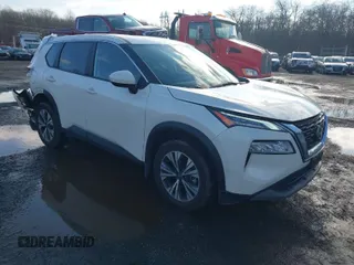2023 Nissan Rogue SV with VIN JN8BT3BB7PW355386, listed as a IAAI auction lot 41519715 with 16,938 mi miles and . Bid and sale history available at carsss.com. Image 1.