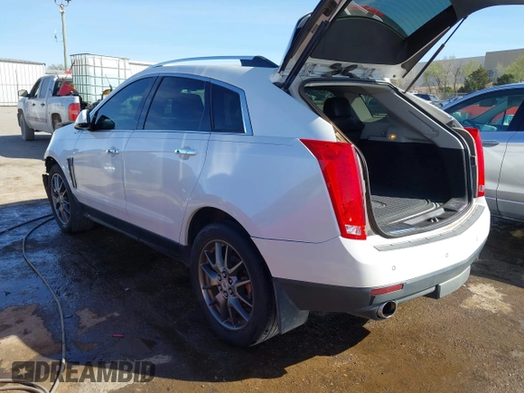2014 Cadillac SRX Performance Collection with VIN 3GYFNCE31ES646075, listed as a IAAI auction lot 41856378 with 172,379 mi miles. Bid and sale history available at carsss.com. Image 3.