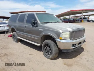 2003 Ford Excursion Limited с VIN 1FMSU43P23EB56475, выставлен на аукционе IAAI как лот 42376969 с пробегом Не указан миль и . История ставок и продаж доступна на DreamBid. Изображение 1.