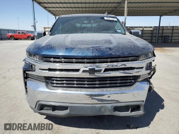2020 Chevrolet Silverado 1500 LT with VIN 3GCPWCED6LG343695, listed as a Copart auction lot 48911365 with 47,640 mi miles and Salvage Title. Bid and sale history available at carsss.com. Image 5.