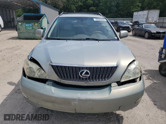 2007 Lexus RX 350 z VIN 2T2GK31U47C018881, wystawiony jako Copart lot #58385005 z przebiegiem 165 409 mil mil oraz Szkoda całkowita • Salvage title. Historia ofert i sprzedaży dostępna na DreamBid. Obrazek 5.
