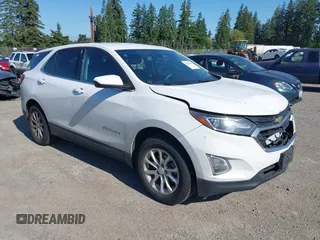 2019 Chevrolet Equinox LT z VIN 2GNAXUEV9K6244811, wystawiony jako IAAI lot #42398078 z przebiegiem 114 606 mil mil oraz . Historia ofert i sprzedaży dostępna na DreamBid. Obrazek 1.