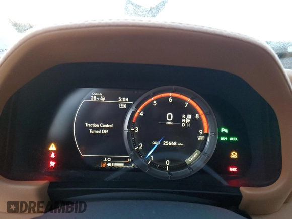 2018 Lexus LC 500h z VIN JTHHP5AY1JA002799, wystawiony jako Copart lot #89051005 z przebiegiem 25 668 mil mil oraz Szkoda całkowita • Salvage title. Historia ofert i sprzedaży dostępna na DreamBid. Obrazek 9.