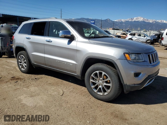 2016 Jeep Grand Cherokee Limited z VIN 1C4RJFBG8GC399508, wystawiony jako Copart lot #50914545 z przebiegiem Nie podano mil oraz Szkoda całkowita • Salvage title. Historia ofert i sprzedaży dostępna na DreamBid. Obrazek 4.