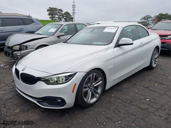 2018 BMW 4 Series 430i with VIN WBA4Z1C56JEC71346, listed as a IAAI auction lot 41466643 with 47,328 mi miles. Bid and sale history available at carsss.com. Image 17.