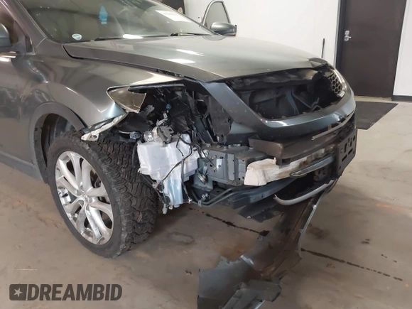 2012 Mazda CX-9 Grand Touring with VIN JM3TB3DV6C0360304, listed as a IAAI auction lot 41509627 with 163,986 mi miles. Bid and sale history available at carsss.com. Image 6.