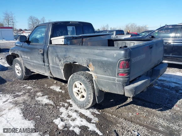 2001 Dodge Ram 1500 with VIN 1B7HF16Y41S762385, listed as a IAAI auction lot 41428354 with 189,944 mi miles. Bid and sale history available at carsss.com. Image 3.