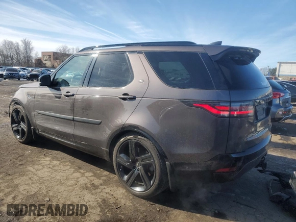 2021 Land Rover Discovery with VIN SALRM4RU1M2454205, listed as a Copart auction lot 45852435 with 55,954 mi miles and Salvage Title. Bid and sale history available at DreamBid. Image 2.