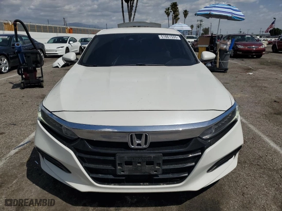 2018 Honda Accord Sedan LX 1.5T with VIN 1HGCV1F12JA156607, listed as a Copart auction lot 51861555 with 87,523 mi miles and Salvage Title. Bid and sale history available at carsss.com. Image 5.