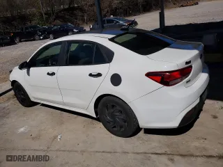 2018 Kia Rio LX with VIN 3KPA24AB3JE066783, listed as a Copart auction lot 47799145 with 107,416 mi miles and Salvage Title. Bid and sale history available at carsss.com. Image 2.