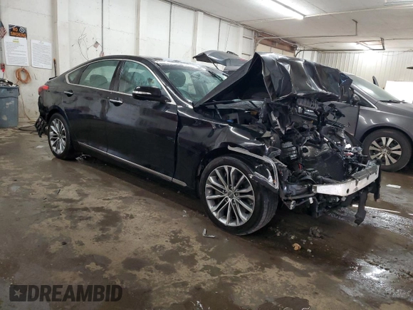 2016 Hyundai Genesis 3.8L with VIN KMHGN4JEXGU142212, listed as a Copart auction lot 70810524 with 115,912 mi miles and Salvage Title. Bid and sale history available at carsss.com. Image 4.