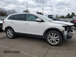 2012 Mazda CX-9 Grand Touring with VIN JM3TB3DA6C0365466, listed as a Copart auction lot 51750225 with 34,402 mi miles and Salvage Title. Bid and sale history available at carsss.com. Image 4.