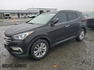 2017 Hyundai Santa Fe Sport 2.0T with VIN 5XYZU4LA6HG481546, listed as a Copart auction lot 41559345 with 38,495 mi miles and Salvage Title. Bid and sale history available at carsss.com. Image 1.