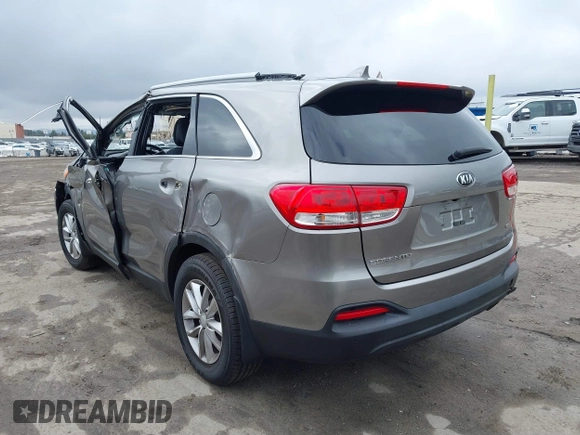 2016 Kia Sorento LX with VIN 5XYPG4A35GG149678, listed as a IAAI auction lot 41478731 with 128,895 mi miles. Bid and sale history available at carsss.com. Image 3.