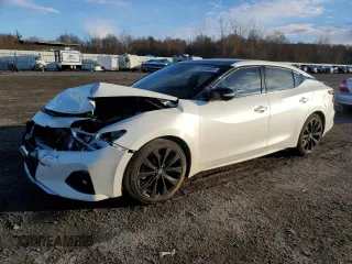 2020 Nissan Maxima SR with VIN 1N4AA6EV2LC374661, listed as a Copart auction lot 86849084 with 49,196 mi miles and Salvage Title. Bid and sale history available at DreamBid. Image 1.