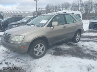 2002 Lexus RX 300 with VIN JTJHF10U720262804, listed as a IAAI auction lot 41543146 with 166,152 mi miles. Bid and sale history available at carsss.com. Image 2.