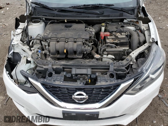 2019 Nissan Sentra S with VIN 3N1AB7AP1KY344824, listed as a Copart auction lot 52818505 with 81,651 mi miles and Salvage title. Bid and sale history available at DreamBid. Image 12.