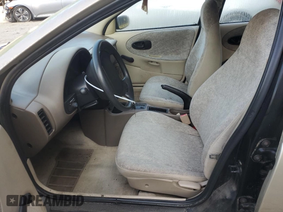 1997 Saturn SL with VIN 1G8ZH5285VZ365951, listed as a Copart auction lot 70902264 with 104,781 mi miles and Salvage Title. Bid and sale history available at carsss.com. Image 7.