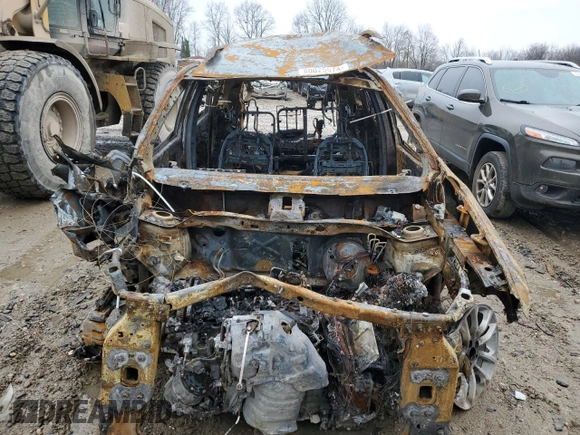 2020 Jeep Cherokee Altitude with VIN 1C4PJMLN9LD543421, listed as a Copart auction lot 80025574 with 0 mi miles and Non Repairable. Bid and sale history available at carsss.com. Image 5.