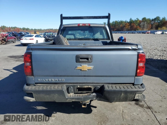 2016 Chevrolet Silverado 1500 Work Truck with VIN 1GCVKNEH7GZ256637, listed as a Copart auction lot 77653504 with 72,602 mi miles and Salvage Title. Bid and sale history available at carsss.com. Image 6.