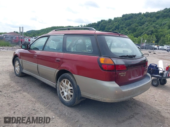 2002 Subaru Legacy Outback L.L. Bean with VIN 4S3BH806127643939, listed as a IAAI auction lot 42632166 with 144,354 mi miles and . Bid and sale history available at DreamBid. Image 3.