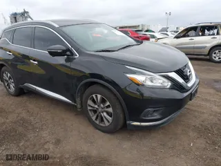 2015 Nissan Murano Platinum with VIN 5N1AZ2MH7FN271876, listed as a IAAI auction lot 41703944 with 132,348 mi miles. Bid and sale history available at carsss.com. Image 1.