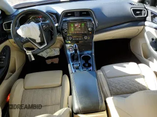 2020 Nissan Maxima Platinum with VIN 1N4AA6FVXLC382344, listed as a Copart auction lot 45412945 with 35,809 mi miles and Salvage Title. Bid and sale history available at DreamBid. Image 8.
