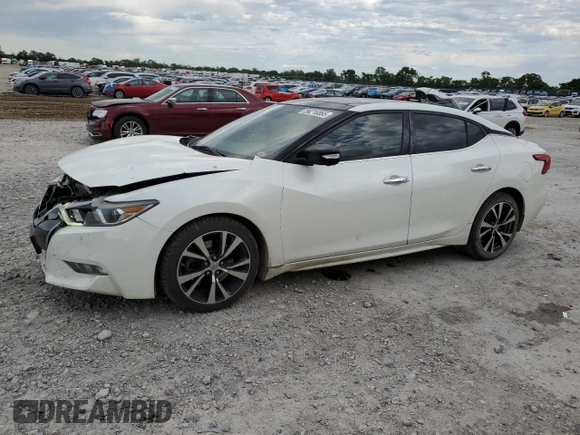 2018 Nissan Maxima Platinum z VIN 1N4AA6AP6JC404541, wystawiony jako Copart lot #58216865 z przebiegiem 85 673 mil mil oraz Szkoda całkowita • Salvage title. Historia ofert i sprzedaży dostępna na DreamBid. Obrazek 1.