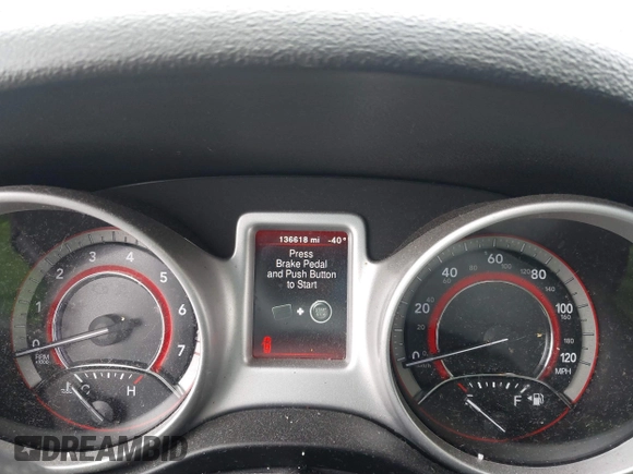 2017 Dodge Journey SXT with VIN 3C4PDDBG8HT577782, listed as a IAAI auction lot 42409731 with 136,618 mi miles and . Bid and sale history available at DreamBid. Image 7.