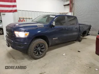 2019 Ram 1500 Big Horn z VIN 1C6SRFFT6KN622358, wystawiony jako Copart lot #47748595 z przebiegiem 84 975 mil mil oraz Szkoda całkowita • Salvage title. Historia ofert i sprzedaży dostępna na DreamBid. Obrazek 1.