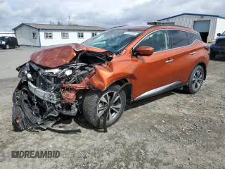 2020 Nissan Murano SV with VIN 5N1AZ2BS8LN145150, listed as a Copart auction lot 51501785 with 32,141 mi miles and Salvage Title. Bid and sale history available at DreamBid. Image 1.