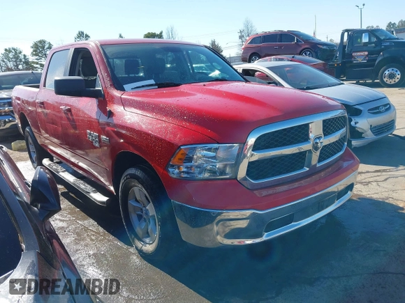 2019 Ram 1500 Big Horn z VIN 1C6RR7TT5KS516896, wystawiony jako IAAI lot #41483225 z przebiegiem 137 409 mil mil oraz . Historia ofert i sprzedaży dostępna na DreamBid. Obrazek 1.