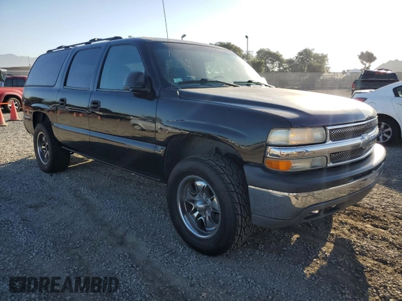 2002 Chevrolet Suburban LS with VIN 1GNEC16TX2J131882, listed as a Copart auction lot 81601484 with 0 mi miles and Salvage Title. Bid and sale history available at carsss.com. Image 4.