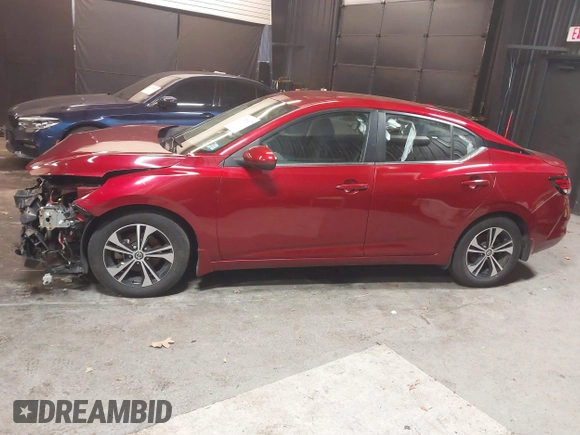 2021 Nissan Sentra SV with VIN 3N1AB8CV7MY201011, listed as a IAAI auction lot 41728327 with 57,258 mi miles and . Bid and sale history available at DreamBid. Image 15.