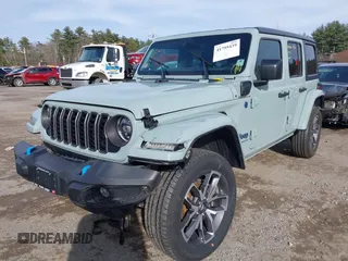 2024 Jeep Wrangler Sport S with VIN 1C4RJXN65RW166079, listed as a IAAI auction lot 41795439 with 14,937 mi miles and . Bid and sale history available at DreamBid. Image 18.