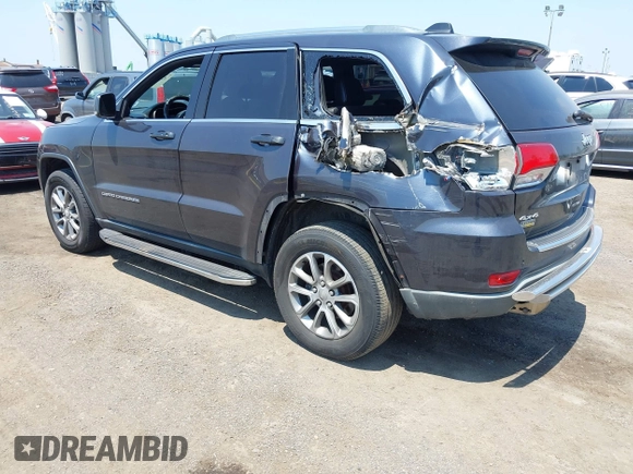 2014 Jeep Grand Cherokee Limited z VIN 1C4RJFBG7EC273458, wystawiony jako IAAI lot #42458515 z przebiegiem 161 090 mil mil oraz . Historia ofert i sprzedaży dostępna na DreamBid. Obrazek 3.