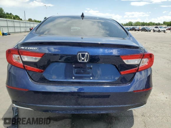 2019 Honda Accord EX with VIN 1HGCV1F42KA047253, listed as a Copart auction lot 62895545 with 28,845 mi miles and Salvage title. Bid and sale history available at DreamBid. Image 6.