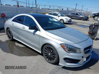 2016 Mercedes-Benz CLA with VIN WDDSJ4EB6GN379273, listed as a IAAI auction lot 41871519 with 84,491 mi miles. Bid and sale history available at carsss.com. Image 1.