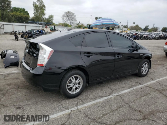 2011 Toyota Prius I with VIN JTDKN3DU2B1407338, listed as a Copart auction lot 55637245 with 227,054 mi miles and Salvage Title. Bid and sale history available at DreamBid. Image 3.