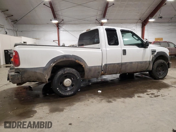 2008 Ford Super Duty F-250 SRW XL with VIN 1FTNX20558EE11711, listed as a Copart auction lot 88462905 with Not Provided miles and Salvage Title. Bid and sale history available at carsss.com. Image 3.