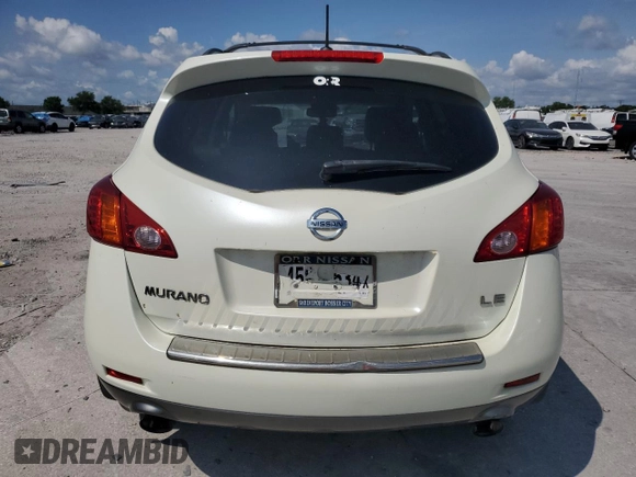 2010 Nissan Murano S z VIN JN8AZ1MU3AW007461, wystawiony jako Copart lot #59687645 z przebiegiem 182 881 mil mil oraz Szkoda całkowita • Salvage title. Historia ofert i sprzedaży dostępna na DreamBid. Obrazek 6.