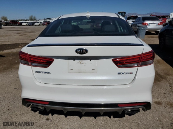 2017 Kia Optima SX with VIN 5XXGW4L2XHG137491, listed as a Copart auction lot 42572805 with 104,323 mi miles and Salvage Title. Bid and sale history available at carsss.com. Image 6.