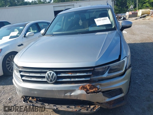 2020 Volkswagen Tiguan S с VIN 3VV1B7AX2LM103166, выставлен на аукционе IAAI как лот 42474802 с пробегом 56 580 миль миль и . История ставок и продаж доступна на DreamBid. Изображение 12.