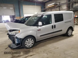 2016 Ram ProMaster City Cargo Tradesman SLT with VIN ZFBERFBT1G6C43643, listed as a Copart auction lot 54927025 with 76,035 mi miles and Salvage title. Bid and sale history available at DreamBid. Image 1.
