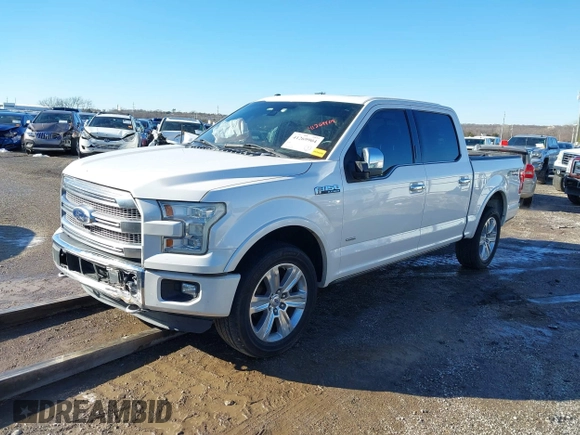 2015 Ford F-150 XLT with VIN 1FTEW1EG2FFB22090, listed as a IAAI auction lot 41269904 with 151,465 mi miles. Bid and sale history available at carsss.com. Image 2.