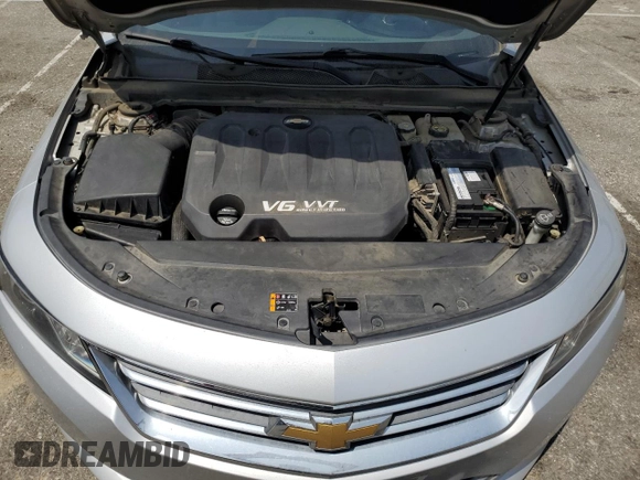 2017 Chevrolet Impala LT with VIN 2G1105S30H9163590, listed as a Copart auction lot 54397905 with 143,218 mi miles and Salvage Title. Bid and sale history available at DreamBid. Image 11.