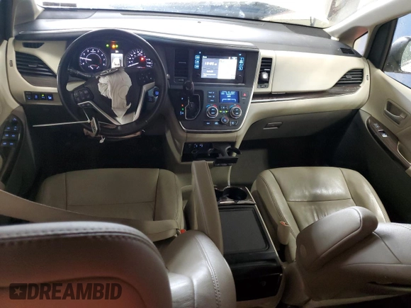 2017 Toyota Sienna XLE Auto Access Seat with VIN 5TDYZ3DC2HS855290, listed as a Copart auction lot 51605535 with 77,163 mi miles and Salvage Title. Bid and sale history available at carsss.com. Image 8.