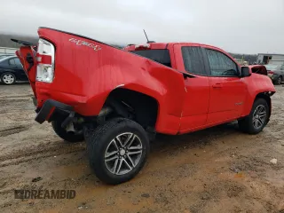 2020 Chevrolet Colorado 4WD Work Truck z VIN 1GCHTBEN1L1146805, wystawiony jako Copart lot #85055864 z przebiegiem 52 414 mil mil oraz Szkoda całkowita • Salvage title. Historia ofert i sprzedaży dostępna na DreamBid. Obrazek 3.