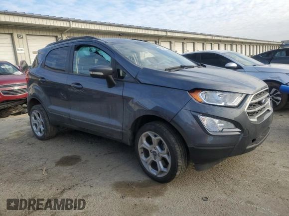 2021 Ford EcoSport SE with VIN MAJ6S3GL3MC440018, listed as a Copart auction lot 47385495 with 40,417 mi miles and Salvage title. Bid and sale history available at DreamBid. Image 4.
